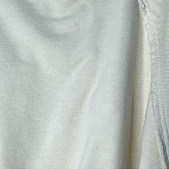 Free People Sweet Deets Sweatshirt-Women’s S-Cream Oversized Pullover Cotton - Picture 9 of 12